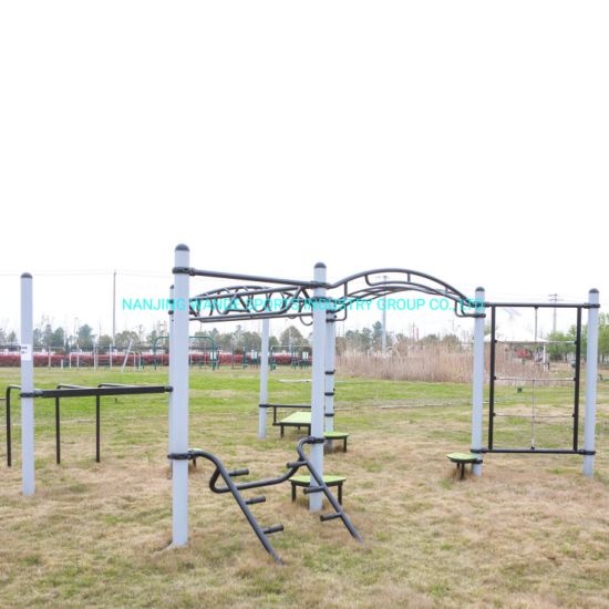 Outdoor Total Body Strength Training with Equipment