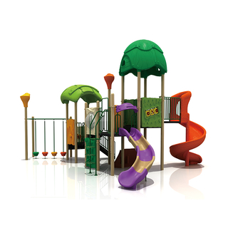 Preschool Kids Plastic Forest Playground Outdoor Play Equipment
