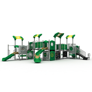 Colorful Modern Park Outdoor Playground Slide Equipment for Children