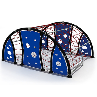Outdoor Obstacle Race Playground Rope Net Equipment for School 
