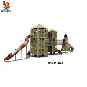 Outdoor Adventure Towing Tower Kids Playground Equipment with Slide