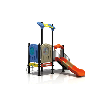 Colorful Modern Park Outdoor Slide Playground Equipment for Kids